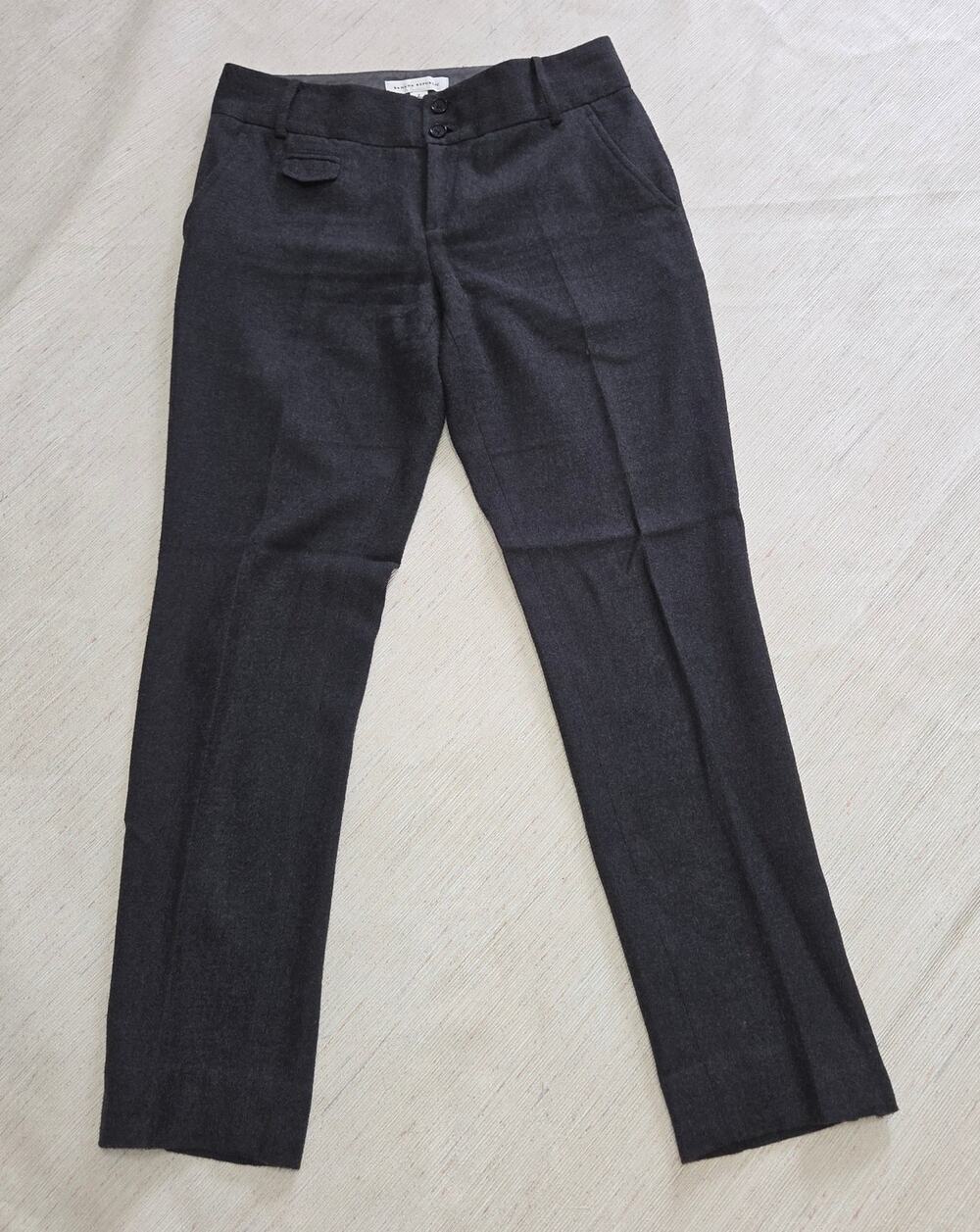 Banana Republic grey ankle dress pants woman's size 2